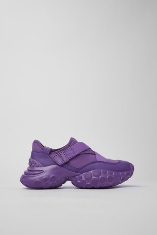 Neu Eingetroffen Camper Pelotas Mars - Violette Damensneaker aus Textil/Leder