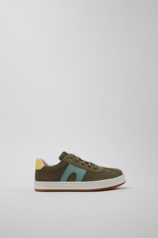 Neu Eingetroffen Camper Twins - Mehrfarbige Kindersneaker aus Nubukleder und Leder. Neu Eingetroffen Camper Twins - Mehrfarbige Kindersneaker aus Nubukleder und Leder.