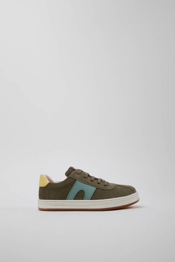 Neu Eingetroffen Camper Twins - Mehrfarbige Kindersneaker aus Nubukleder und Leder.