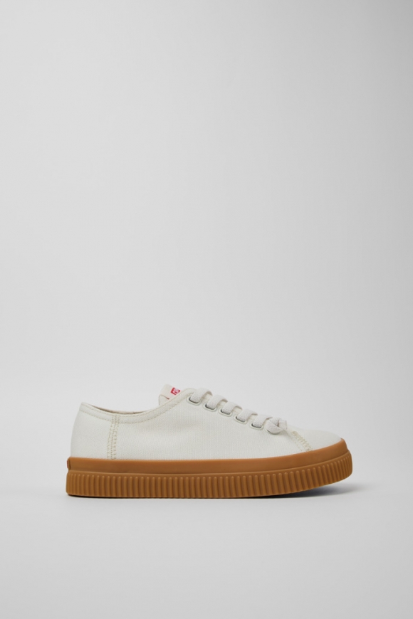 Neu Eingetroffen Camper Peu Roda - Weißer Damenschuh aus TENCEL® Lyocell. Neu Eingetroffen Camper Peu Roda - Weißer Damenschuh aus TENCEL® Lyocell.
