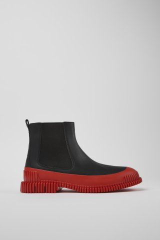 Neu Eingetroffen Camper Pix - Schwarze Chelsea-Boots aus Leder für Herren