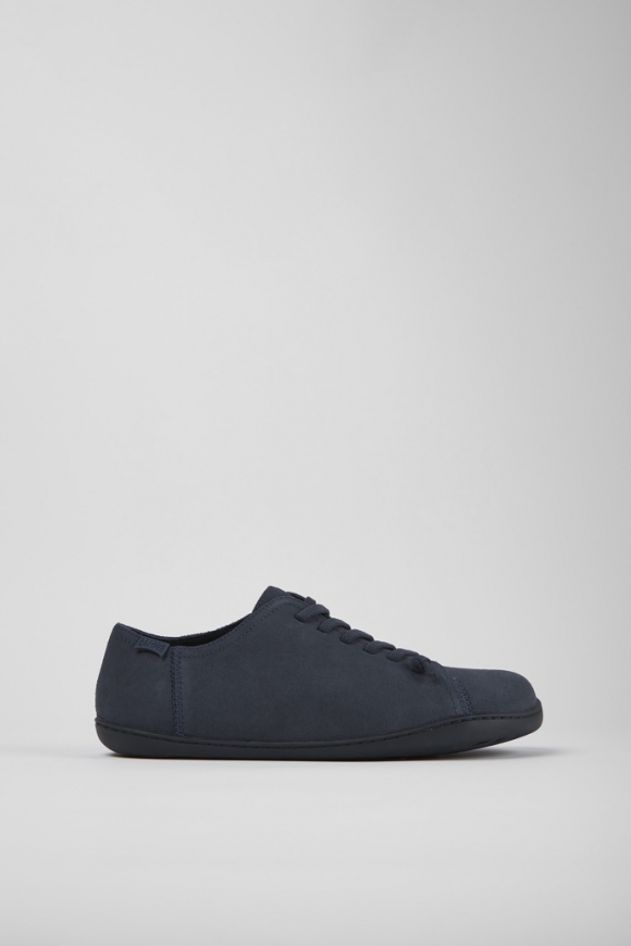 Neu Eingetroffen Camper Peu - Blauer Herrenschuh aus Nubukleder