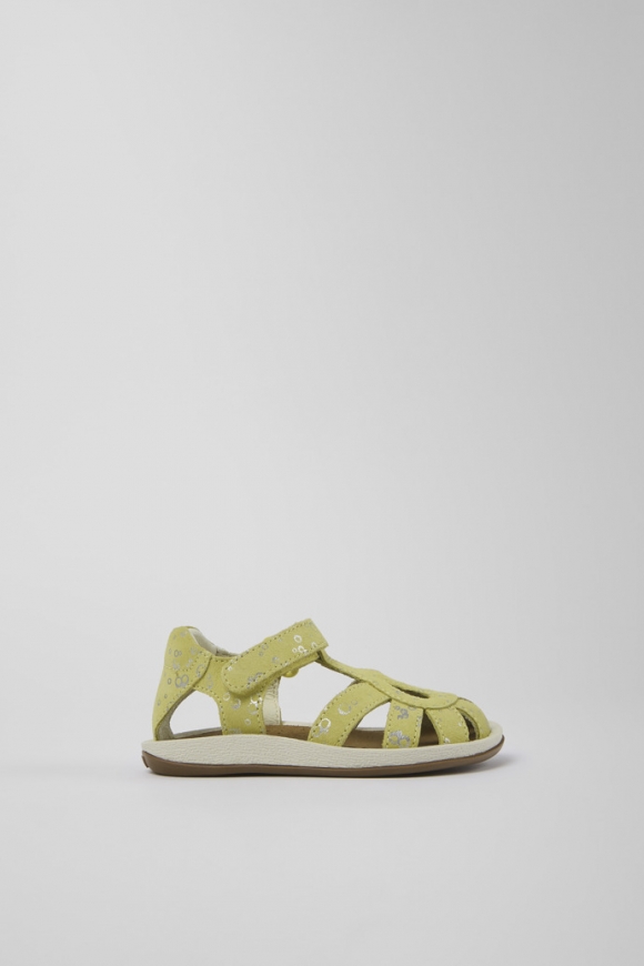 Neu Eingetroffen Camper Bicho - Gelbe Sandalen aus Nubukleder Neu Eingetroffen Camper Bicho - Gelbe Sandalen aus Nubukleder