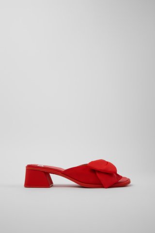 Neu Eingetroffen Camper Twins - Rote Damensandale aus recyceltem PET.
