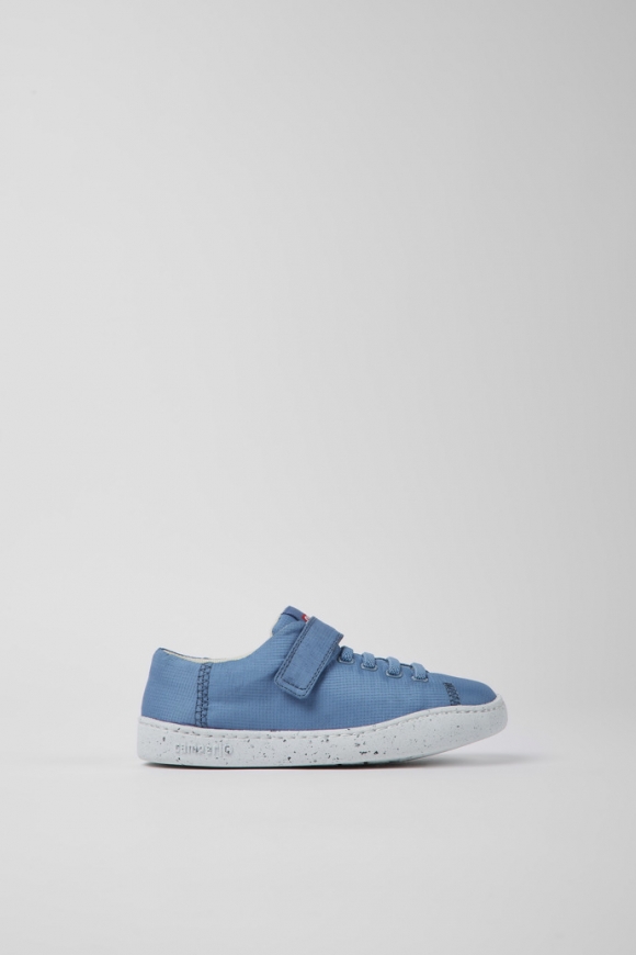 Neu Eingetroffen Camper Peu Touring - Blauer Kinderschuh aus Textil