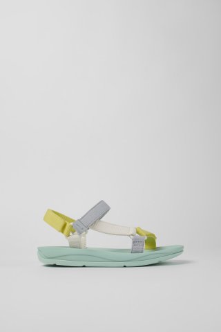 Neu Eingetroffen Camper Match - Mehrfarbige Damensandalen aus Textil Neu Eingetroffen Camper Match - Mehrfarbige Damensandalen aus Textil