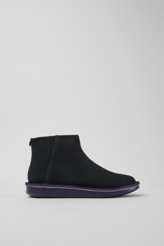 Neu Eingetroffen Camper Formiga - Graue Damenstiefelette aus Nubukleder.