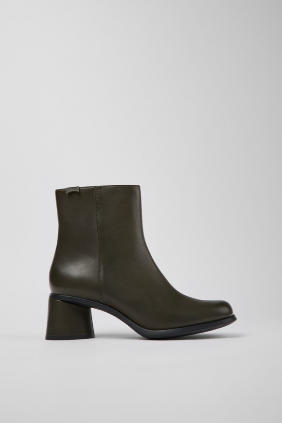 Neu Eingetroffen Camper Kiara - Grüner Damenstiefel aus Leder und Recycling-PET Neu Eingetroffen Camper Kiara - Grüner Damenstiefel aus Leder und Recycling-PET