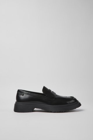 Neu Eingetroffen Camper Walden - Schwarze Ledermokassins für Damen.