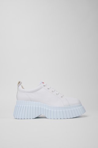 Neu Eingetroffen Camper Pix BCN - Weißer Damenschuh aus Leder. Neu Eingetroffen Camper Pix BCN - Weißer Damenschuh aus Leder.