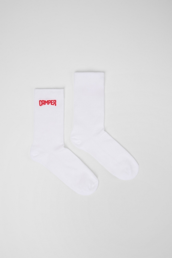 Neu Eingetroffen Camper Socks - Weiße Kurzsocken als Basic Neu Eingetroffen Camper Socks - Weiße Kurzsocken als Basic
