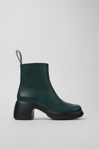 Neu Eingetroffen Camper Thelma - Grüner Damenstiefel aus Leder