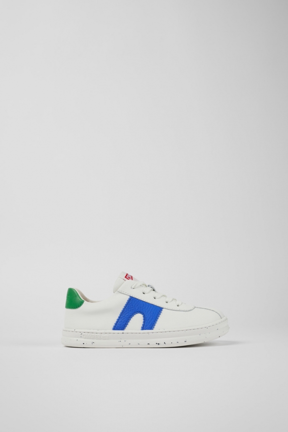 Neu Eingetroffen Camper Twins - Weißer Ledersneaker Neu Eingetroffen Camper Twins - Weißer Ledersneaker