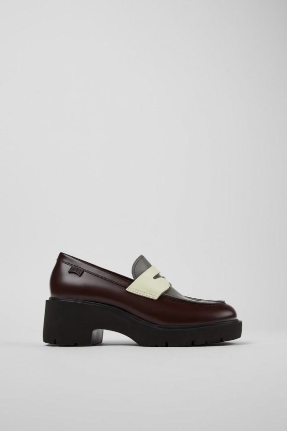 Neu Eingetroffen Camper Twins - Mehrfarbiger Damenloafer aus Leder