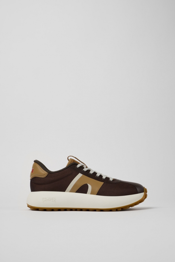 Neu Eingetroffen Camper Pelotas Athens - Brauner Damensneaker aus Textil Neu Eingetroffen Camper Pelotas Athens - Brauner Damensneaker aus Textil