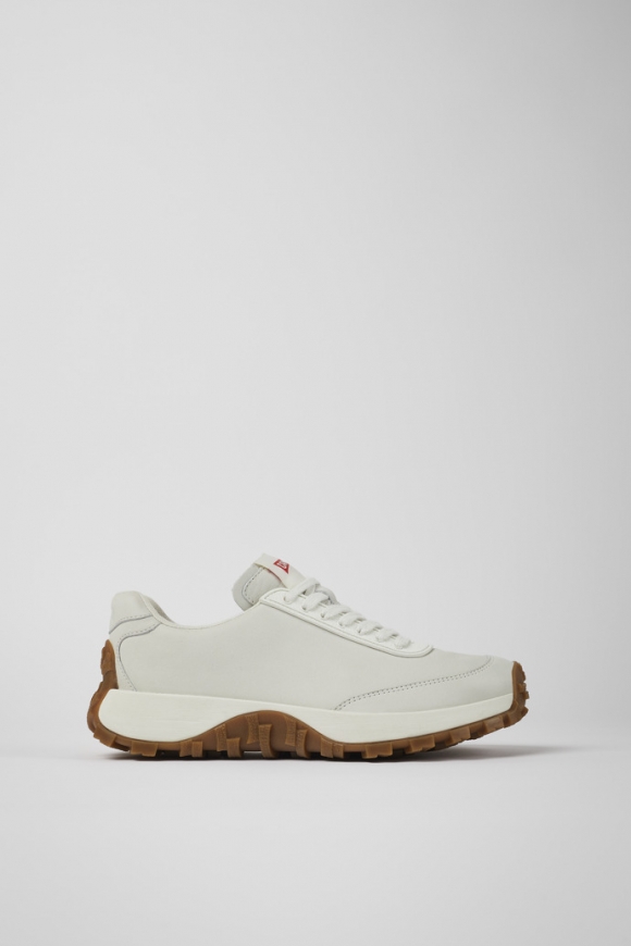 Neu Eingetroffen Camper Drift Trail - Weißer Ledersneaker für Damen. Neu Eingetroffen Camper Drift Trail - Weißer Ledersneaker für Damen.