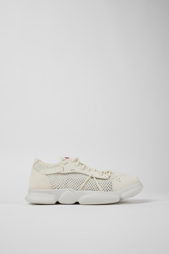 Neu Eingetroffen Camper Karst - Weißer Damensneaker aus TENCEL™ und MIRIUM® Neu Eingetroffen Camper Karst - Weißer Damensneaker aus TENCEL™ und MIRIUM®