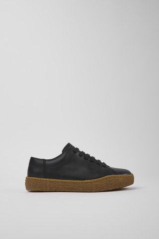 Neu Eingetroffen Camper Peu Terreno - Schwarzer Damensneaker aus Leder