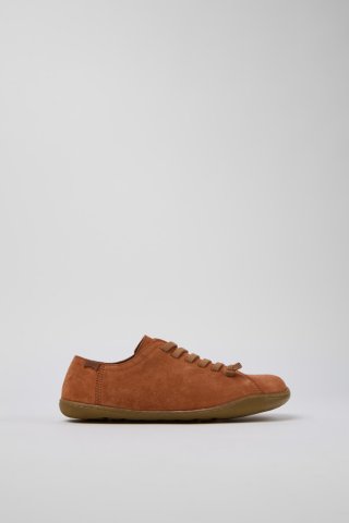 Neu Eingetroffen Camper Peu - Rote Nubukschuhe für Damen. Neu Eingetroffen Camper Peu - Rote Nubukschuhe für Damen.