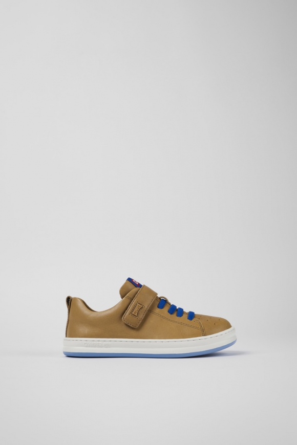 Neu Eingetroffen Camper Runner - Brauner Ledersneaker