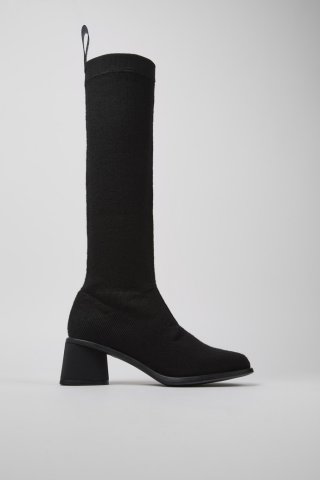 Neu Eingetroffen Camper Kiara TENCEL® - Schwarzer Damenstiefel aus Textil