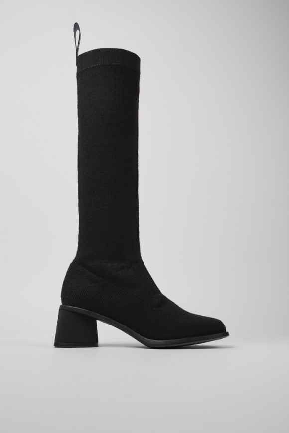 Neu Eingetroffen Camper Kiara TENCEL® - Schwarzer Damenstiefel aus Textil Neu Eingetroffen Camper Kiara TENCEL® - Schwarzer Damenstiefel aus Textil