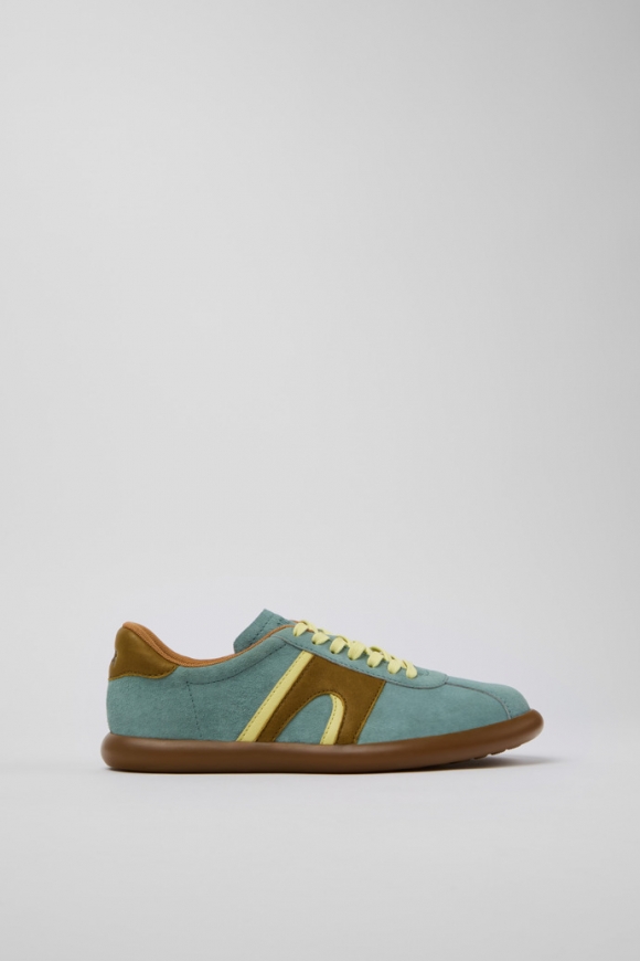 Neu Eingetroffen Camper Pelotas Soller - Mehrfarbige Sneakers aus Nubukleder für Damen. Neu Eingetroffen Camper Pelotas Soller - Mehrfarbige Sneakers aus Nubukleder für Damen.