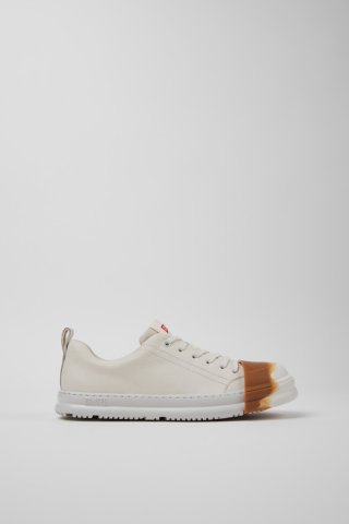 Neu Eingetroffen Camper Junction Runner - Weißer Damessneaker aus Leder.