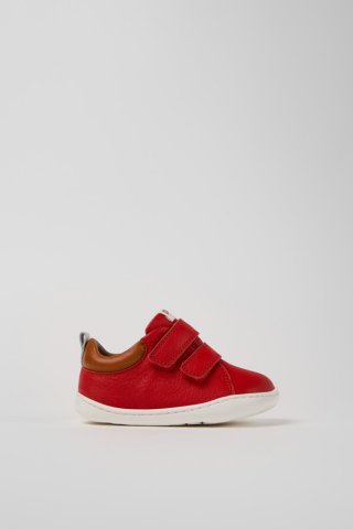 Neu Eingetroffen Camper Peu - Mehrfarbige Kindersneaker aus Leder.