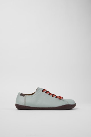 Neu Eingetroffen Camper Twins - Grauer Lederschuh für Damen. Neu Eingetroffen Camper Twins - Grauer Lederschuh für Damen.