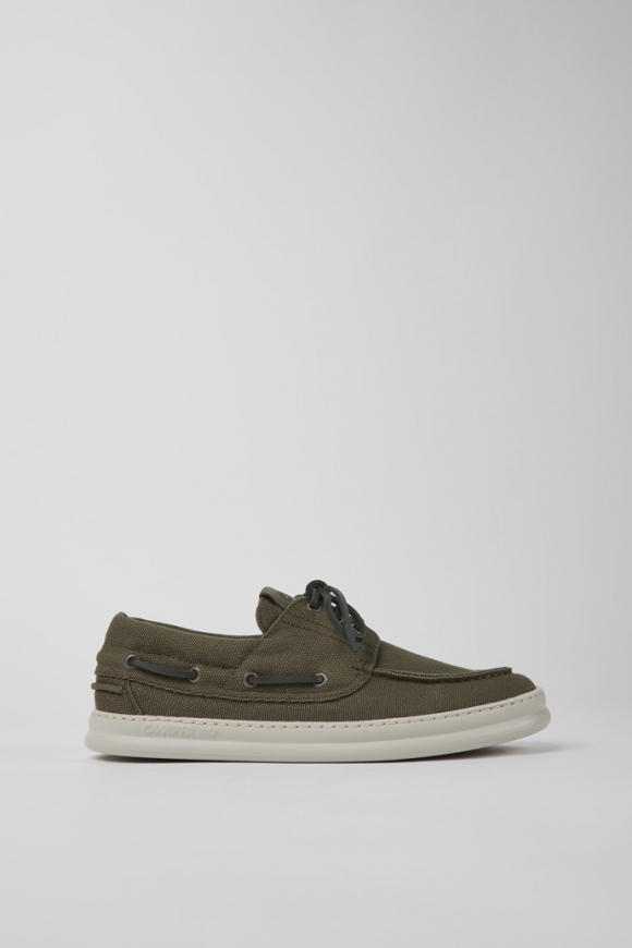 Neu Eingetroffen Camper Runner - Grüner Herrensneaker aus Textil