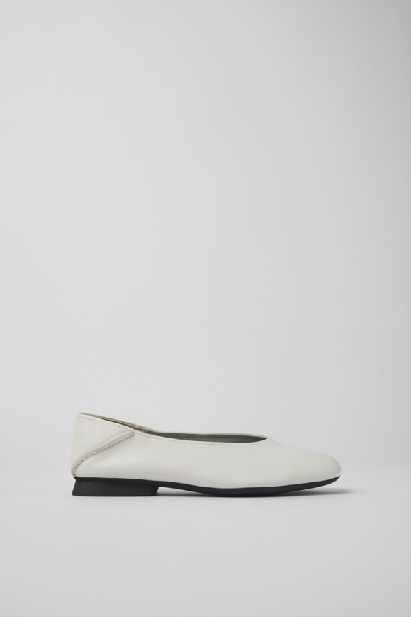 Neu Eingetroffen Camper Casi Myra - Weiße Lederballerinas für Damen Neu Eingetroffen Camper Casi Myra - Weiße Lederballerinas für Damen