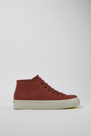 Neu Eingetroffen Camper Peu Roda - Roter Herrensneaker aus Recyclingbaumwolle Neu Eingetroffen Camper Peu Roda - Roter Herrensneaker aus Recyclingbaumwolle