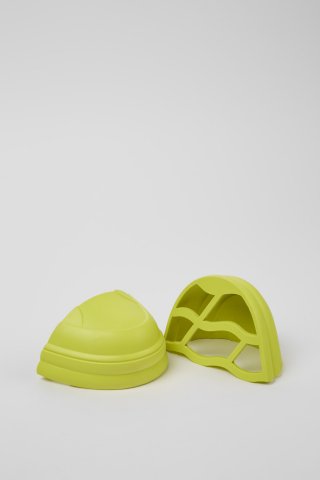 Neu Eingetroffen Camper Junction Runner Toe Caps - Zehenaufsätze aus Gummi in Grün-Gelb