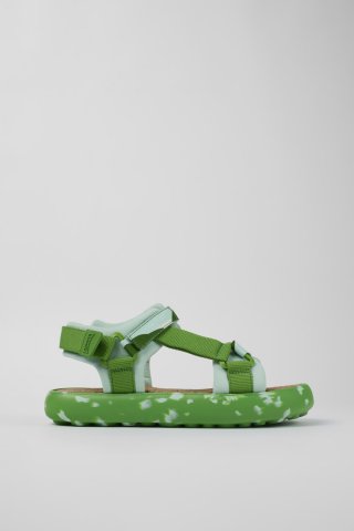 Neu Eingetroffen Camper Pelotas Flota - Mehrfarbige Herrensandalen aus Textil