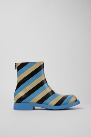 Neu Eingetroffen Camper MIL 1978 - Mehrfarbige Herrenstiefelette aus Leder
