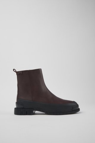 Neu Eingetroffen Camper Pix - Weinroter Damenstiefel aus Leder Neu Eingetroffen Camper Pix - Weinroter Damenstiefel aus Leder