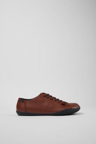 Neu Eingetroffen Camper Peu - Roter Lederschuh für Damen Neu Eingetroffen Camper Peu - Roter Lederschuh für Damen