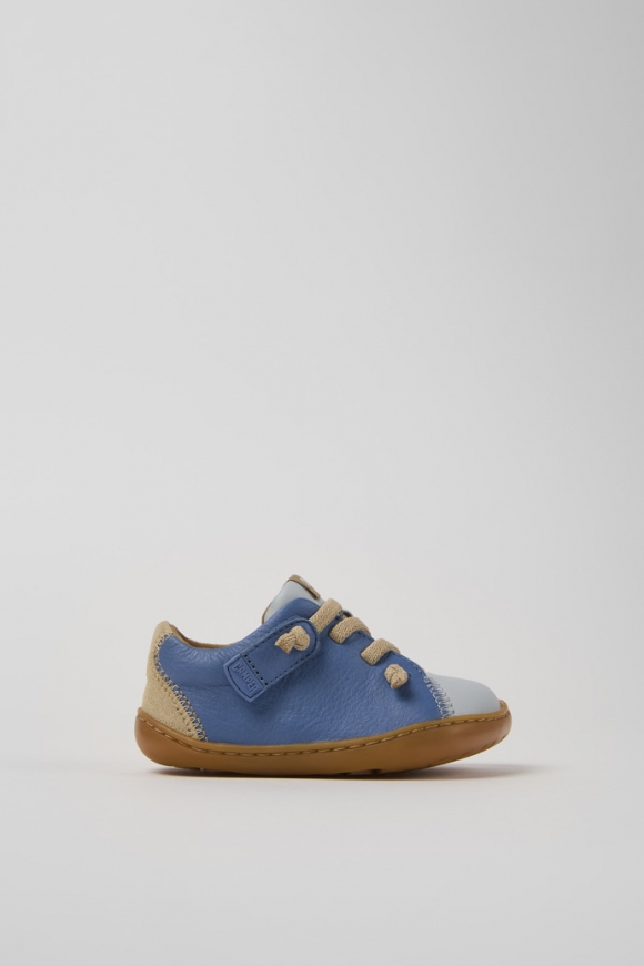 Neu Eingetroffen Camper Twins - Mehrfarbige Kinderschuhe aus Nubukleder und Leder. Neu Eingetroffen Camper Twins - Mehrfarbige Kinderschuhe aus Nubukleder und Leder.