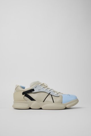 Neu Eingetroffen Camper Twins - Mehrfarbiger Herrensneaker aus Leder und Textil Neu Eingetroffen Camper Twins - Mehrfarbiger Herrensneaker aus Leder und Textil