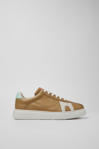 Neu Eingetroffen Camper Twins - Brauner Herrensneaker aus Leder