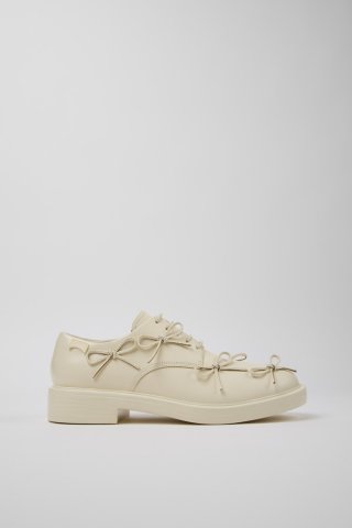 Neu Eingetroffen Camper Dean - Weißer Herrenschuh aus Leder. Neu Eingetroffen Camper Dean - Weißer Herrenschuh aus Leder.