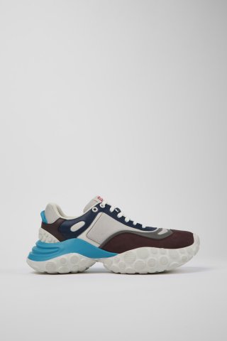 Neu Eingetroffen Camper Pelotas Mars - Mehrfarbiger Herrensneaker aus Textil und Nubuk