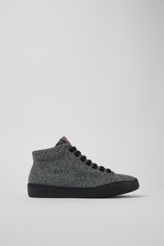 Neu Eingetroffen Camper Peu Touring - Graue Damenstiefelette aus Textil Neu Eingetroffen Camper Peu Touring - Graue Damenstiefelette aus Textil
