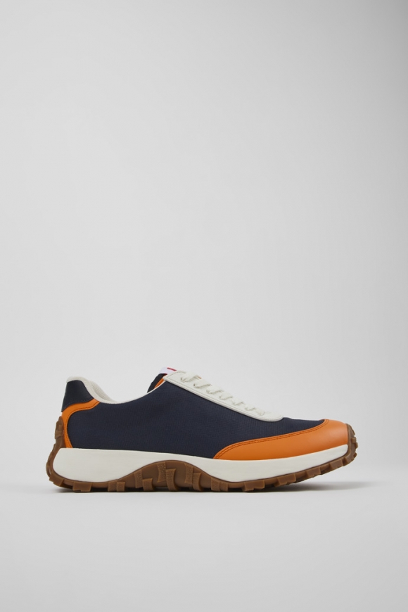Neu Eingetroffen Camper Camper x INEOS Britannia - Blauer Herrensneaker aus Textil/Leder
