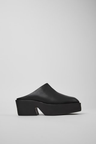 Neu Eingetroffen Camper Billie - Schwarze Ledersandale für Damen.
