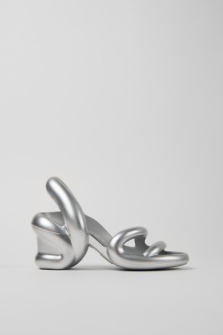 Neu Eingetroffen Camper Kobarah - Silberne Unisex-Sandale.