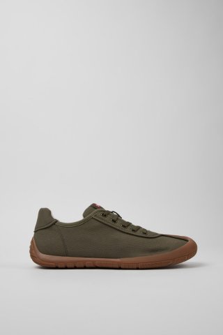 Neu Eingetroffen Camper Path - Grüner Herrensneaker aus Recycling-PET. Neu Eingetroffen Camper Path - Grüner Herrensneaker aus Recycling-PET.