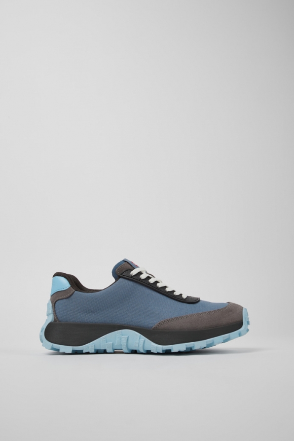 Neu Eingetroffen Camper Drift Trail VIBRAM - Grauer Damensneaker aus Textil und Nubukleder Neu Eingetroffen Camper Drift Trail VIBRAM - Grauer Damensneaker aus Textil und Nubukleder
