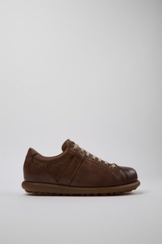 Neu Eingetroffen Camper Pelotas - Brauner Herrenschuh aus Leder.